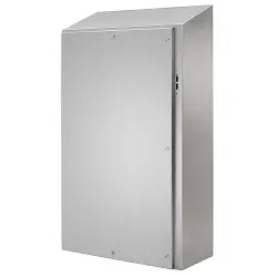 nVent WATERSHED™ WS36HS3108SS WS1D Disconnect Enclosure, 36 in L x 31 in W x 8 in D, NEMA 4X/IP66 NEMA Rating, 304 Stainless Steel