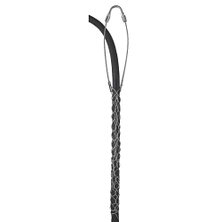 Hubbell Wiring Device-Kellems 02202021 Standard Duty Lace Closing Split Mesh Single Eye Single Weave Support Grip, 326 lb Breaking Strength, 2 to 2.49 in Cable, Bronze, TiN Coated