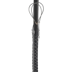 Hubbell Wiring Device-Kellems 02203068 Standard Duty Rod Closing Split Mesh Universal Eye Single Weave Support Grip, 1610 lb Breaking Strength, 1 to 1.24 in Cable, Bronze, TiN Coated