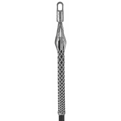 Hubbell Wiring Device-Kellems 03301019 Standard Type K Short Non-Mounted Pulling Grip, 2.5 to 2.99 in Dia Cable, 28 in L Mesh, 1-7/8 in Dia Eye, 6600 lb Load, Galvanized Steel