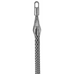Hubbell Wiring Device-Kellems 03301027 Standard Type K Non-Mounted Pulling Grip, 2 to 2.49 in Dia Cable, 36 in L Mesh, 1-5/8 in Dia Eye, 5440 lb Load, Galvanized Steel