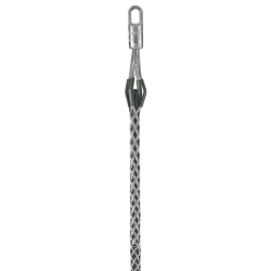 Hubbell Wiring Device-Kellems 03302028 Standard Multiple Strength Non-Mounted Pulling Grip, 1.75 to 2.24 in Dia Cable, 70 in L Mesh, 1-7/8 in Dia Eye, 9600 lb Load, Galvanized Steel