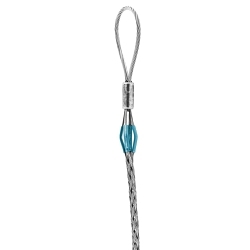 Hubbell Wiring Device-Kellems 03302048 Standard Multiple Strength Non-Mounted Pulling Grip, 0.75 to 0.99 in Dia Cable, 41 in L Mesh, 3/8 in Dia Eye, 2880 lb Load, Galvanized Steel