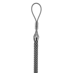 Hubbell Wiring Device-Kellems 033041093 Standard Type T Non-Mounted Pulling Grip, 1.5 to 1.99 in Dia Cable, 36 in L Mesh, 3280 lb Load, Galvanized Steel