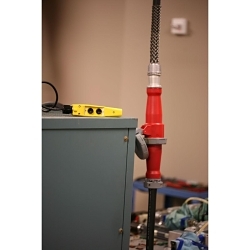 Hubbell Wiring Device-Kellems 074011031 Form 7 Liquidtight Standard Duty Strain Relief Deluxe Cord Grip, 2-1/2 in Trade, (1) Conductors, 1.812 to 1.937 in Cable Openings, Aluminum/Stainless Steel