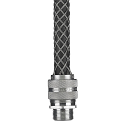 Hubbell Wiring Device-Kellems 074PG29023 Form 4 Standard Deluxe Cord Grip, PG29 Trade, (1) Conductors, 3/4 to 7/8 in Cable Openings, Aluminum/Stainless Steel
