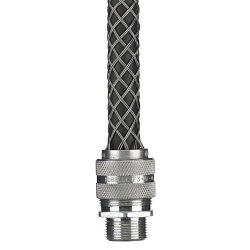 Hubbell Wiring Device-Kellems 074PG291028 Form 5 Standard Deluxe Cord Grip, PG29 Trade, (1) Conductors, 1-1/8 to 1-1/4 in Cable Openings, Aluminum/Stainless Steel