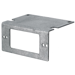 Hubbell Wiring Device-Kellems Style Line® 3SFBDS Isolation Standard Faceplate With Decorator Opening, 15 in L x 14.3 in W, Steel