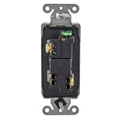 Hubbell Wiring Device-Kellems DS320GY DS Series 3-Way Heavy Duty Specification Grade Standard Sized Decorator Switch, 120 to 277 VAC, 20 A, 5540 W Power Rating, 2 Position Contact