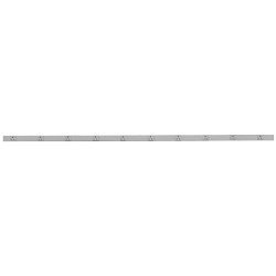 Hubbell Wiring Device-Kellems PlugTrak® HBLALU20GB612 1-Phase Fully Insulated Pre-Wired Permanently Installed Standard Metallic Raceway, 6 ft L x 3 in W x 1-1/2 in H, Aluminum