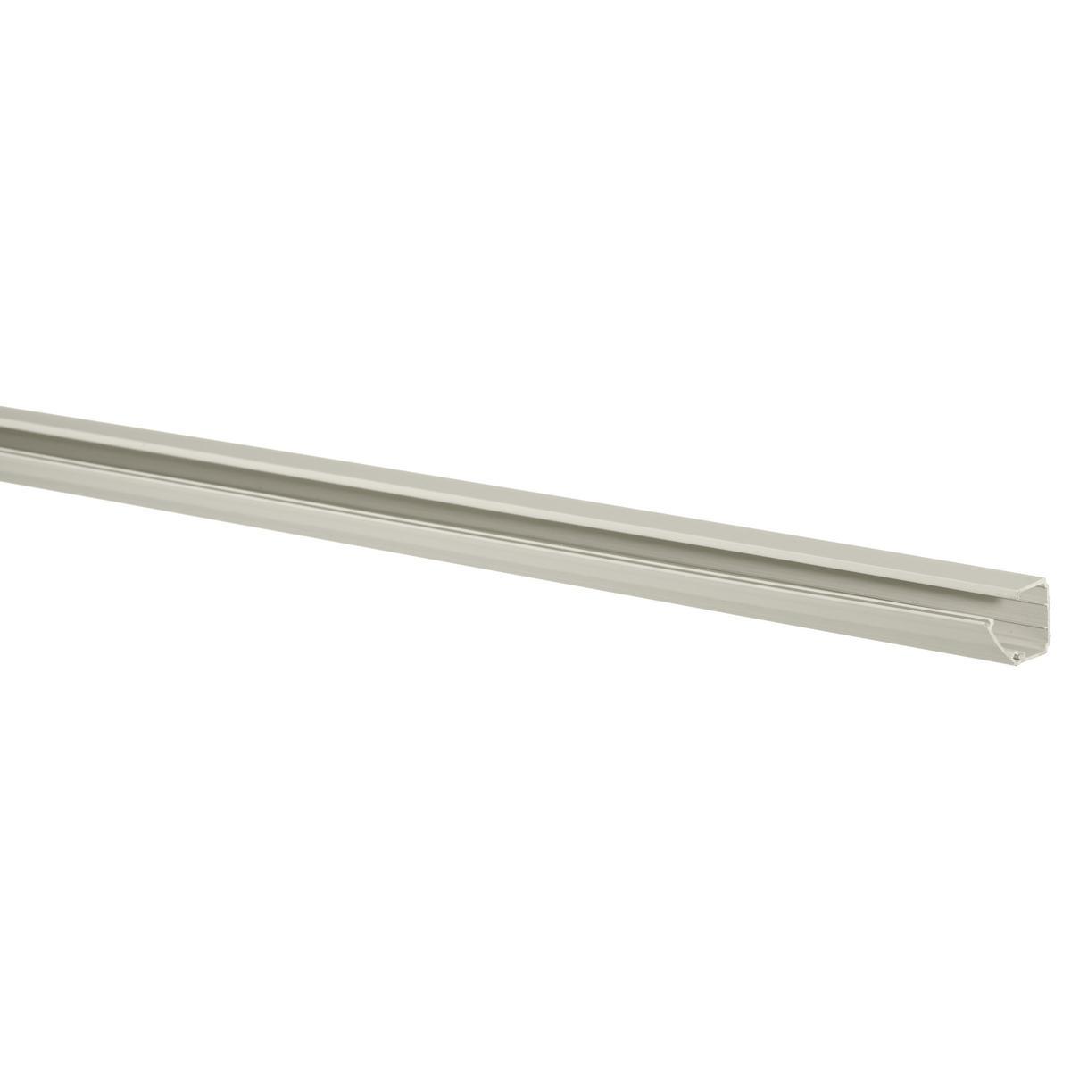 Hubbell Wiring Device-Kellems PL1ABC5 PL1 Extruded Latching Standard Non-Metallic Raceway, 5 ft L x 1.38 in W x 1.04 in H, 1 Channel, Thermoplastic