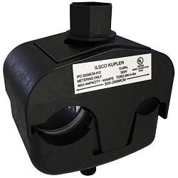 ILSCO KUP-L-Tap® IPC-500-12 Type IPC Dual Rated Insulation Piercing Connector, 250 to 500 kcmil Aluminum/Copper Conductor, 5/8 in, Copper