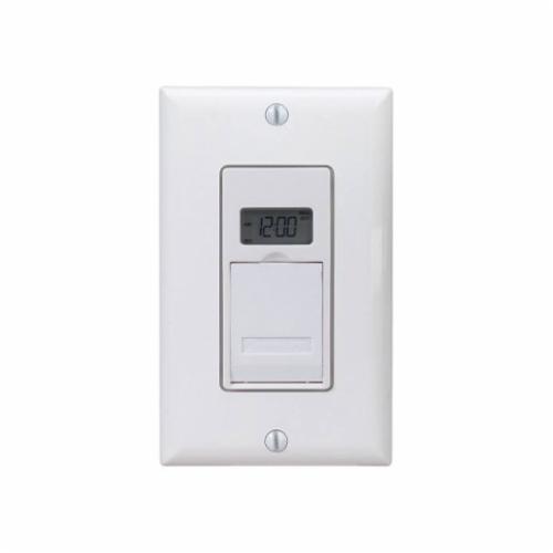 Intermatic EJ600 EJ600 Digital In-Wall Timer, 1 min to 7 days Setting, 120 V AC, 1/2 hp, 1NO SPST Contact, 1 Poles