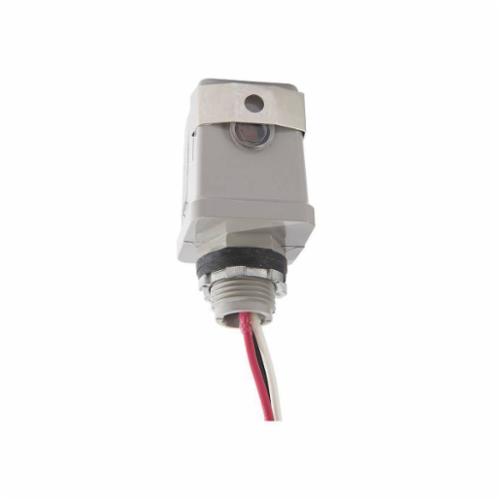 Intermatic K4121C K4100 Stem Mounting Photocontrol, 120 V AC, 1800 W Tungsten, 1000 VA Ballast, Box/Fixture Mount, Polycarbonate