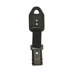 Klein Velcro® 69417 Magnetic Hanger, For Use With MM300, MM400, MM600, MM700, CL600, CL700 and CL800 Multimeters and Clamps, Nylon, Black