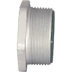 Allied Tube & Conduit N50KON Conduit Nipple, 1/2 in, For Use With Rigid/IMC Conduit, Steel, Zinc Plated