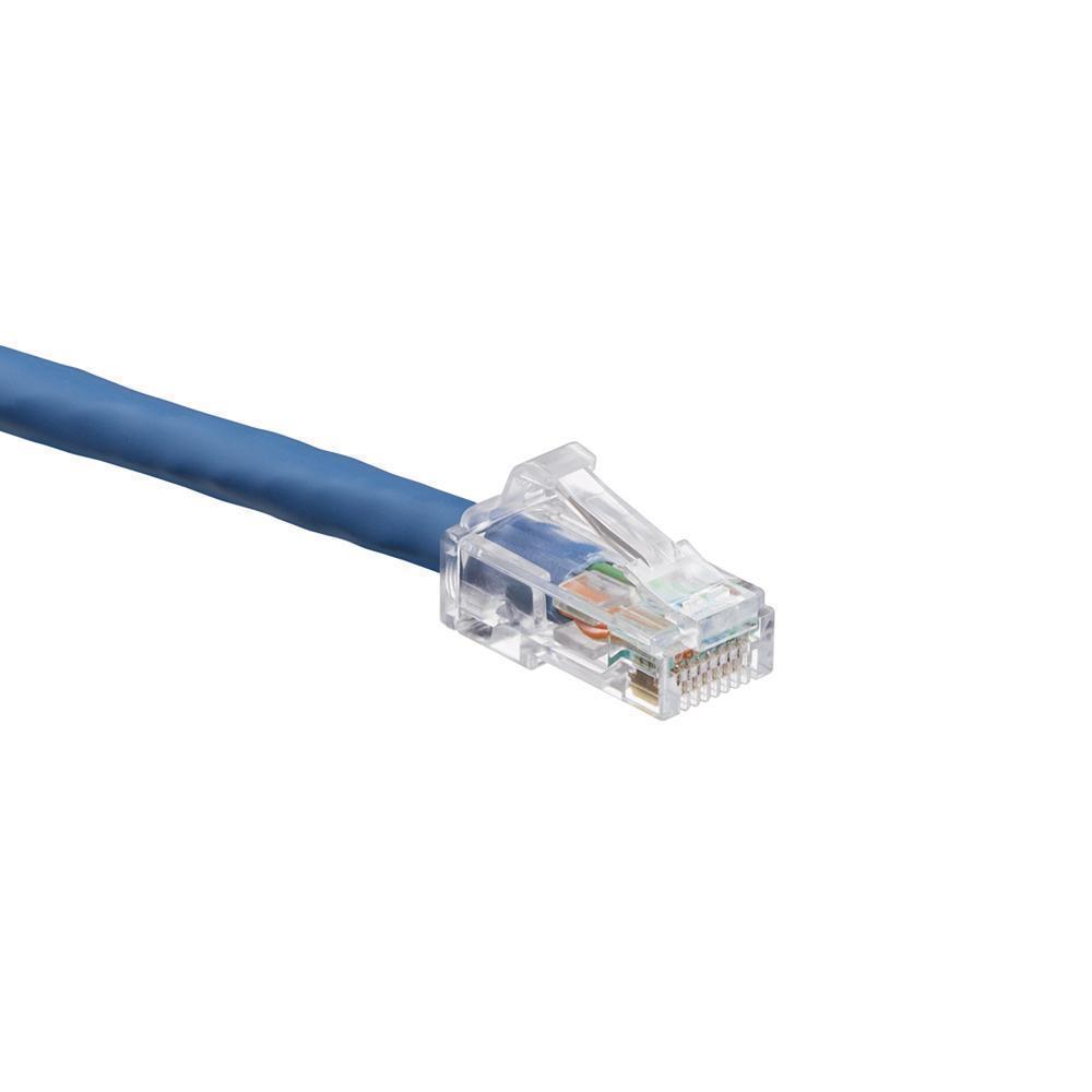 Leviton eXtreme® 6D460-7L Patch Cord, Cat 6, 24 AWG UTP Stranded Conductor, 8-Position Modular Plug Connector, 7 ft L Cord