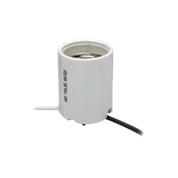 Leviton 8756-2 1-Piece Keyless HID Lampholder, 1500 W Lamp, 600 V AC, E39 Lamp