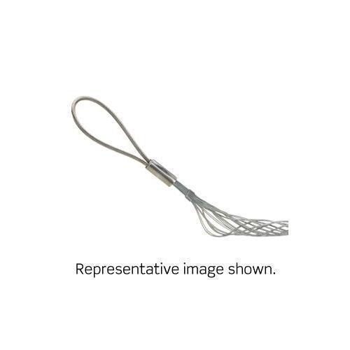 Leviton L8673 Double Weave Heavy Duty Medium Length Wire Mesh Pulling Grip, 1.25 to 1.49 in Dia, 17 in L Mesh, 1100 lb, Galvanized Steel
