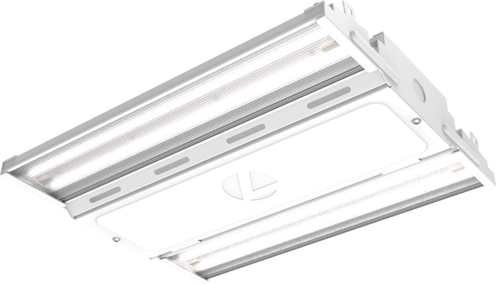 Lithonia Lighting COMPACT PRO™ CPHB 15LM MVOLT 50K Hardwired Rectangular High Bay Fixture, 104 W Fixture, 120 to 277 V, White Housing