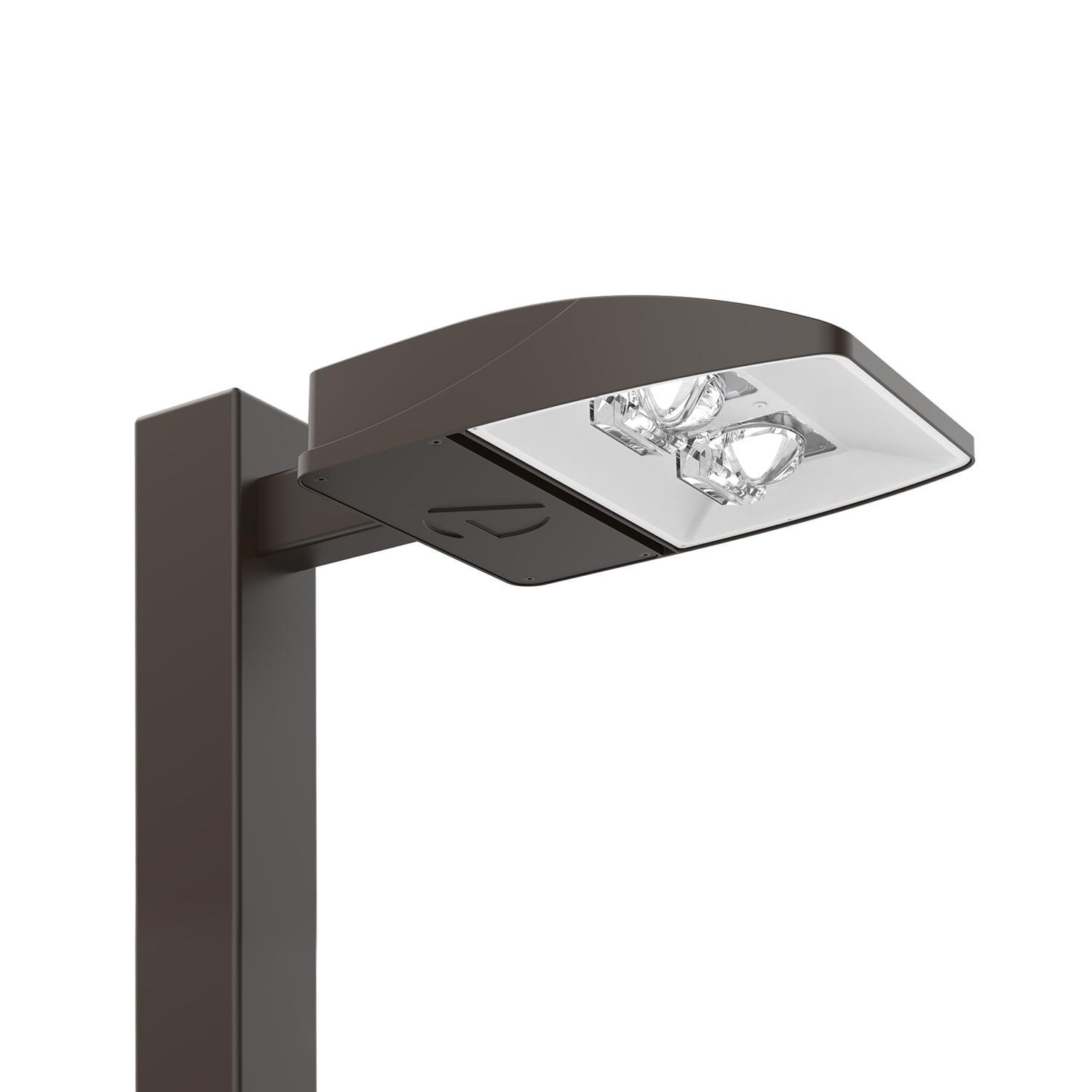 Lithonia Lighting ESX1 LED P2 40K R3 MVOLT UPA BLS DDBXD M2 Type III Distribution Area Luminaire, 98 W Fixture, 120 to 277 V AC