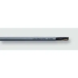 LUTZE 108381A Flexible Multi-Conductor Unshielded Control Cable, 600 V AC, (4) 14 AWG Bare Stranded Copper Conductor