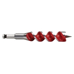 Milwaukee 48-13-1000 Solid Center Spur Auger Bit, 1 in Dia, 6-1/2 in OAL, 4 in L, 7/16 in Shank
