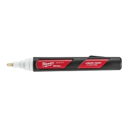 Milwaukee 48-22-3711 Liquid Paint Marker, Acrylic Nib/Plastic, Red/White