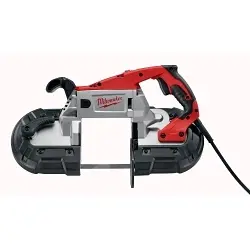 Milwaukee 6238-20 Deep Cut Corded Portable Band Saw, 5 x 5 in Cutting, 44-7/8 in L x 1/2 in W Blade, 120 VAC