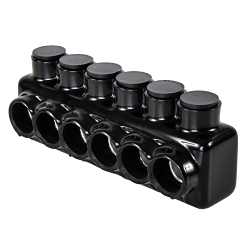 Polaris IPL3/0-6 IPL Single Sided Entry Multi-Tap Connector, 6 to 3/0 AWG Aluminum/Copper Conductor, Plastisol