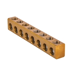 Polaris PL3/0-8 Dual Rated Uninsulated Connector, Aluminum Alloy