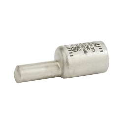 Polaris PTO-350 PTO Dual Rated Offset Pin Terminal, 350 kcmil Conductor, 0.57 in Dia 1.46 in L Pin, Aluminum