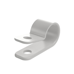 Panduit CCH38-S10-M Fixed Diameter Heavy Duty Cable Clamp, 0.38 in Conduit, 0.2 in OD, Nylon 6.6