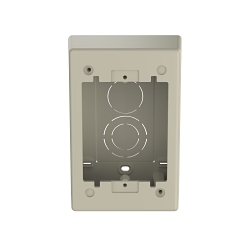 Panduit JBP1EI 1-Gang 2-Piece Power Rated Outlet Box, 5.19 in L x 3.45 in W x 1-3/4 in H, PVC, Electric Ivory