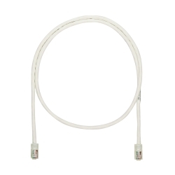 Panduit NK5EPC5Y NK5EPC Class D Patch Cord, Cat 5e, 24 AWG Conductor U/UTP Stranded Copper Conductor, RJ45 Modular Plug x Modular Plug Connector, 5 ft L Cord