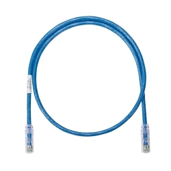 Panduit NetKey® NK6PC7BUY U/UTP Patch Cord, Cat 6, 24 AWG Copper Conductor, Modular Plug Connector, 7 ft L Cord