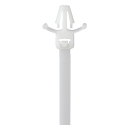 Panduit Pan-Ty® PRWP1SA-D Cross Section Standard Wing Push Cable Tie, 5.1 in L x 0.19 in W x 0.05 in THK, Nylon 6.6
