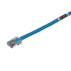 Panduit PanNet® TX5e™ UTPCH1BUY U/UTP Patch Cord, Cat 5e, 24 AWG Stranded Copper Conductor, RJ45 Modular Plug Connector, 1 ft L Cord