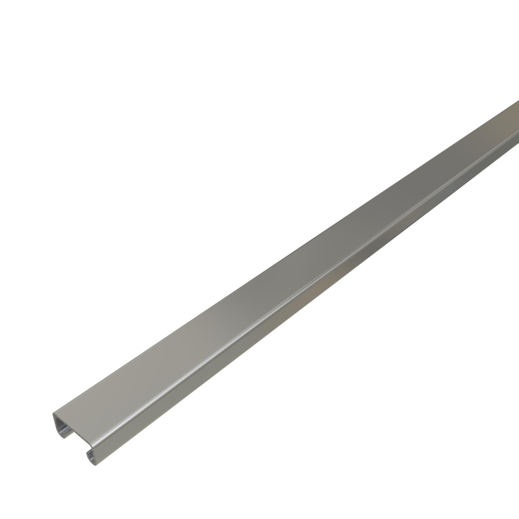 Unistrut P7000-10PG P7000 Channel, 10 ft L 13/16 in W 13/32 in D 19 ga THK, Low Carbon Steel, Pre-Galvanized Zinc, Domestic