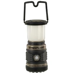 Streamlight 44941 The Siege® AA Compact Fixed Focus Rechargeable Lantern, LED Bulb, Thermoplastic Housing, 200 Lumens (High)/ 100 Lumens (Med)/ 50 Lumens (Low) for White LED/ 0.7 Lumens (High) for Red LED Lumens