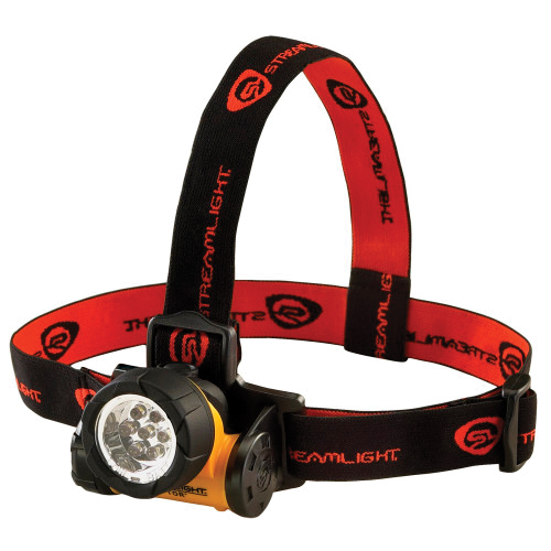 Streamlight 61052 Septor® Industrial Non-Rechargeable Head Lamp, LED Bulb, ABS Housing, 120 Lumens, 7 Bulbs