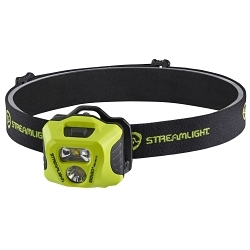 Streamlight 61424 ENDURO® PRO HAZ-LO® Intrinsically Safe Headlamp, LED Bulb, Elastomer/Thermoplastic Housing, 235 Lumens, 2 Bulbs