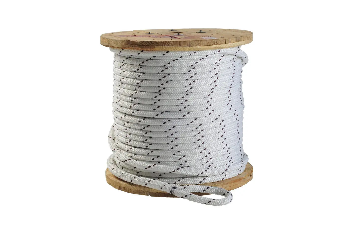 Southwire 56824001 Double Braided Heavy Duty Cable Pulling Rope, 7/8 in OD, 600 ft L, Polyester