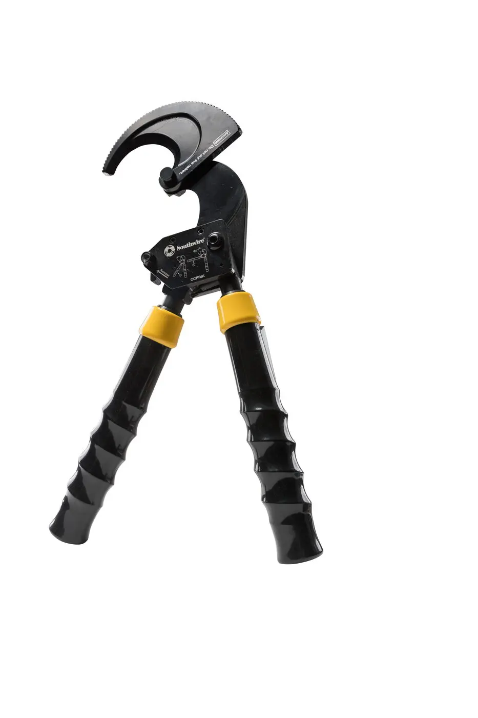 Southwire 587383 Ratcheting Cable Cutter, 1000 kcmil Copper/Aluminum, 1-3/4 in Armored Cable/Wire, 22-3/4 in OAL