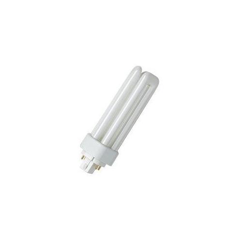 Sylvania DULUX® T/E/IN/XL CF26DT/E/IN/841/XL/ECO/21390 Dimmable Extended Life Triple Tube Compact Fluorescent Lamp, 26 W, GX24q-3 Lamp, T4 Shape, 1800 Lumens Initial, 1501 Lumens Mean