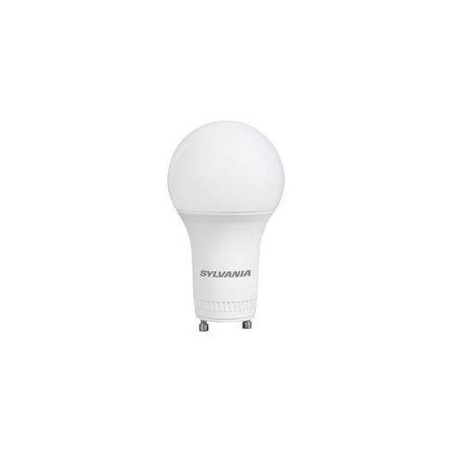 Sylvania LED8.5A19F827GU2410YVRP/78106 Contractor Non-Dimmable A-Line LED Lamp, 8.5 W, 60 W Incandescent Equivalent, GU24 Lamp, 800 Lumens