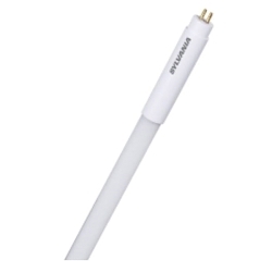 Sylvania LEDlescent™ LED8T5HEL24FG835BF/41072 Ballast-Free High Efficiency Internal Driver/Line Voltage Non-Dimmable LED Lamp, 8 W, G5 Lamp, T5HE Linear Shape, 950 Lumens
