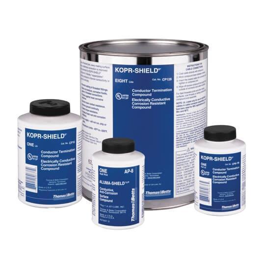 Color-Keyed Kopr-Shield® 201-31879-1 Joint Compound, 4 oz Brush-In Cap Bottle, Gel Form, Copper, 1.2