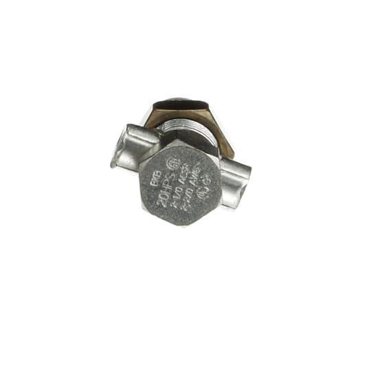 Blackburn 20HPS Type HPS Split Bolt Connector With Spacer, 6 to 2/0 AWG ACSR/Solid/Stranded Aluminum/Copper Conductor, 7/8 x 2-1/16 in, Copper Alloy