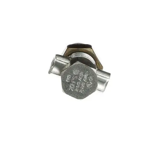 Blackburn 20HPS Type HPS Split Bolt Connector With Spacer, 6 to 2/0 AWG ACSR/Solid/Stranded Aluminum/Copper Conductor, 7/8 x 2-1/16 in, Copper Alloy